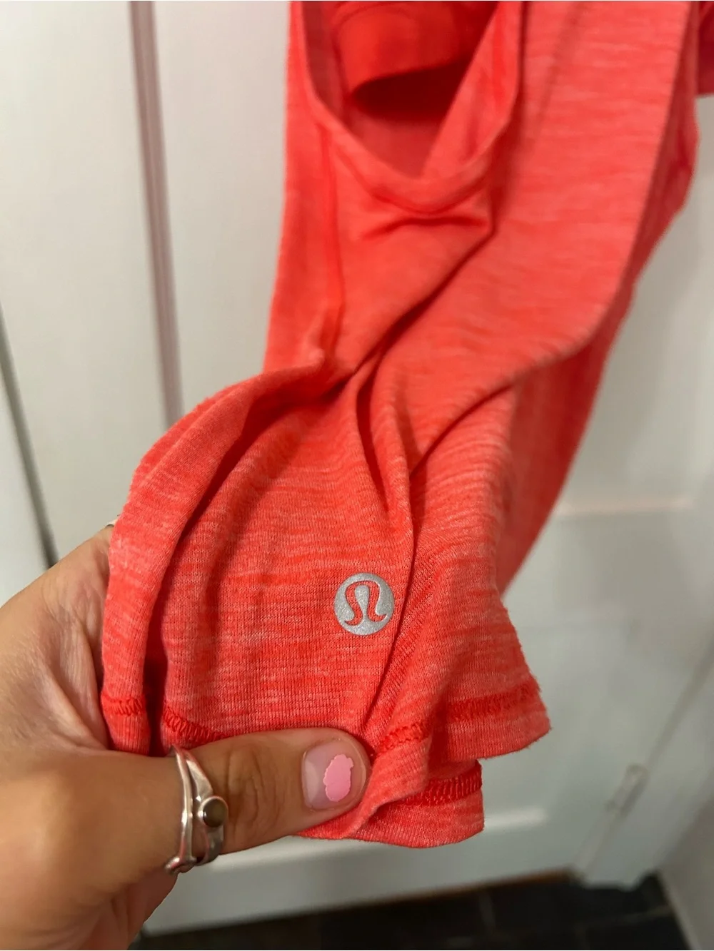lululemon athletica coral Racerback Tank Top